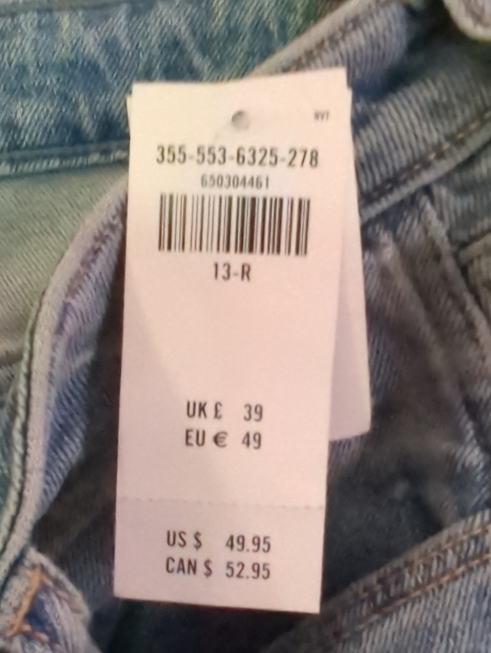 Hollister Light Blue Boyfriend Jeans - Picture 3 of 4